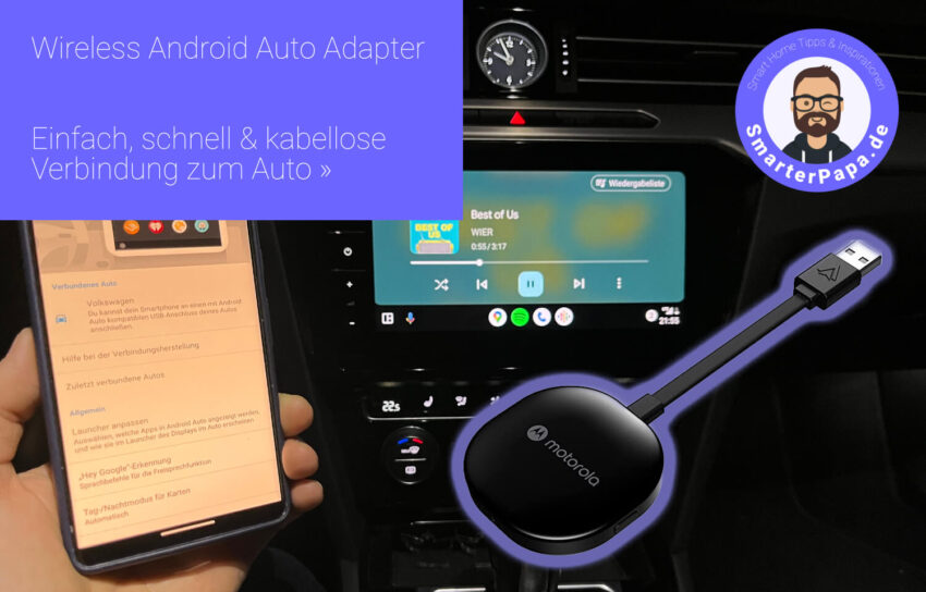 AAWireless – wireless Android Auto Adapter im Test